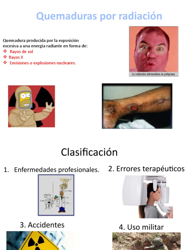 Quemadura Por RX Corregida | PDF | Radiación ionizante | Rayo X