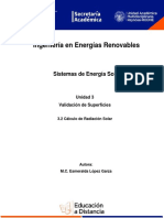 Calculo de Radiacion Solar