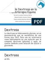 Uso de Dextrosa en Equinos