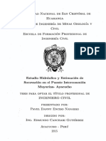 Estudio Hidráulico y Estimación de socavacion en el puente internacional maturu.pdf