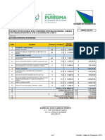 Presupuesto Bovedas