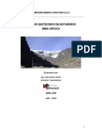 Estudio Geotecnico de Botaderos Cori Puno PDF