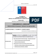 Complemento N°1 - MARZO 2020 Resolución DV (Exenta) #1028 Del 15 de Abril de 2020