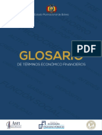 Glosario de Términos Económico Financieros