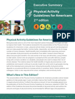 Physical Activity Guidelines For Americans: Executive Summary