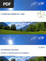 2ª aula curso de médiuns 2014