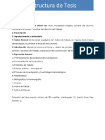 Estructura Formal TESIS PDF