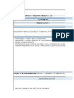 Perfil de cargo de guarda de seguridad industrial