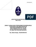 Dokumen Sebut Harga Kafeteria Agc PDF