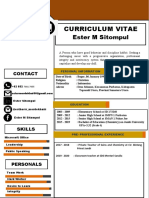 Curriculum Vitae B.inggris