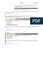 Create A Table Called Employee With Attributes EMPLOYEE - NAME, EMPLOYEE - NO, Dept - Name, Dept - No & Date - of - Join