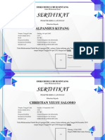 SMKS Budi Luhur Sintang PKL sertifikat