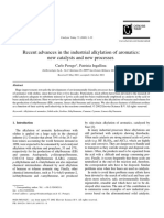 Avances Recientes en La Alquilación Industrial de Aromáticos Nuevos Catalizadores y Nuevos Procesos PDF