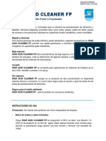 High Acid Cleaner FP - Ficha Técnica PDF