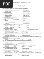 3rd Periodical Testb Science