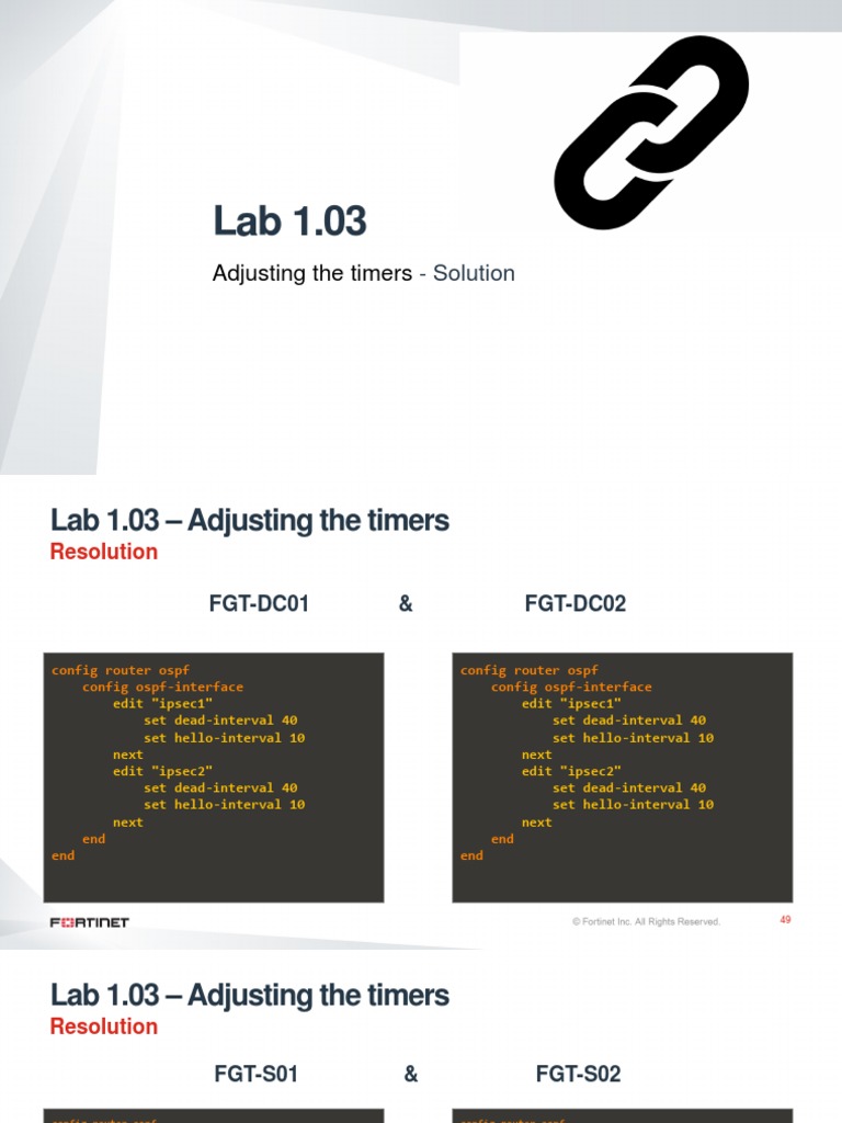 OSPF Timer Adjustment Guide | PDF | Virtual Private Network | Computer ...