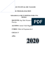 Sistema Programacion PDF