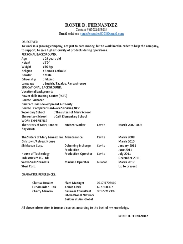 Ronie D | PDF