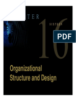 C H A P T E R: Organizational Structure and Design