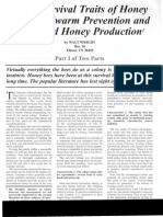 ABJ Feb 2002Applied Survival Traits of Honey Bees for Swarm Prevention and Increased Honey Production Part 1