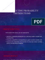 Constructing Probability Distributions