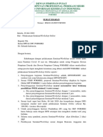 Surat Edaran Seminar Dan Workshop Online DPD & DPC PORMIKI (Revisi) PDF