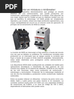 Tipos y Funciones de Breakers Eléctricos | PDF | Electricidad ...