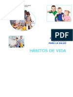 Programa de Educación para La Salud. Hábitos de Vida Saludable en Familia