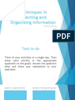 Techniques in Selecting and Organizing Information: Reading and Writing ppt2