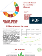 Corporate Social Responsibility: Ultratech