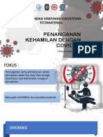 REKOMENDASI PENANGANAN KEHAMILAN COVID-19