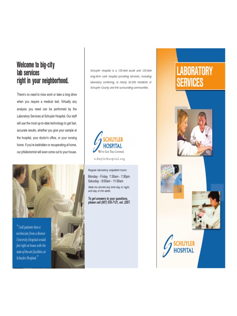 Welcome To Big-City Lab Services Right in Your Neighborhood | PDF ...