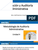 Unidad 4 - Evaluación y Auditoría Administrativa
