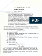 Theoretical Stress Distribution in Multi-Layered Systems