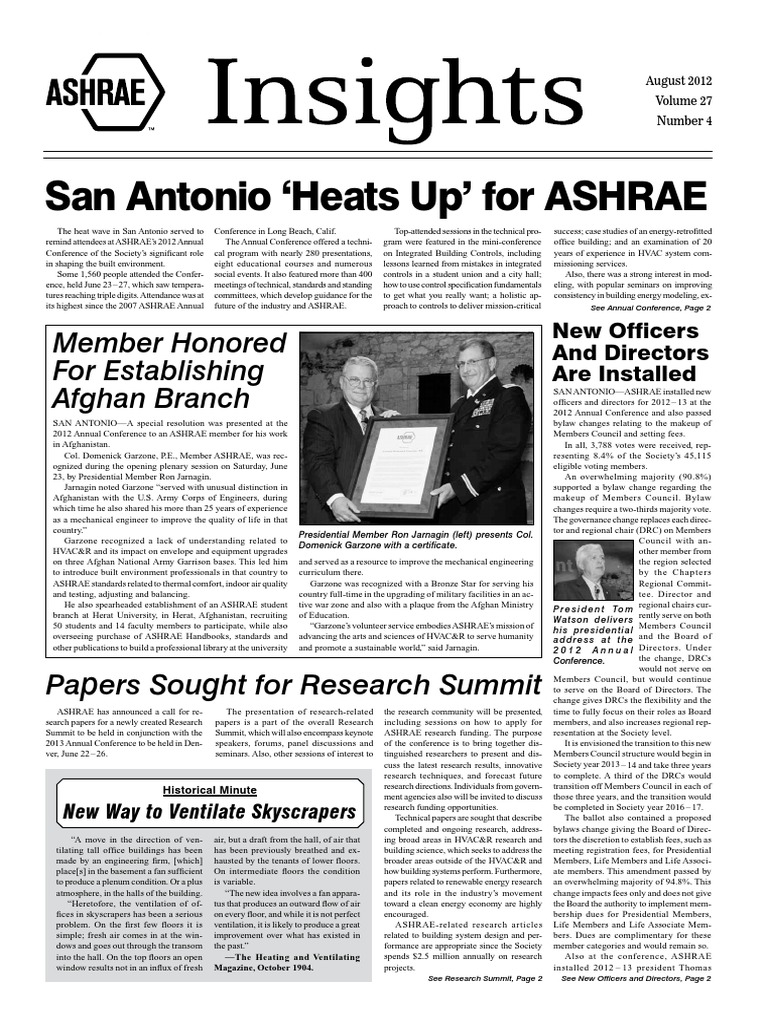 ASHRAE Fort Worth - Meeting/Event Information