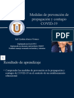 Clase Prevención de Infección y Contagio Covid-19