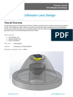 TIR Collimator Lens Design: Tutorial Overview