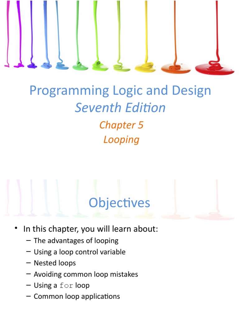 Programming Logic and Design: Seventh Edition | PDF | Control Flow ...