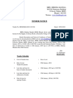 BSM Library Book Tender