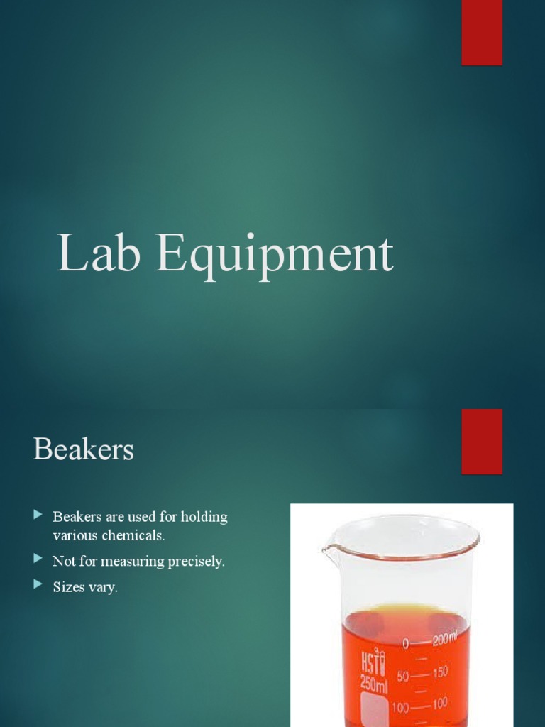 Lab Equipment Powerpoint PDF Laboratory Equipment Laboratories