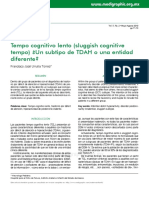 URRUTIA Tempo Cognitivo Lento Una Entidad Diferente PDF