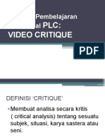 POWER POINT VIDEO KRITIK