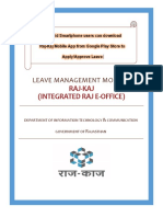 Eoffice - Leave Management Help