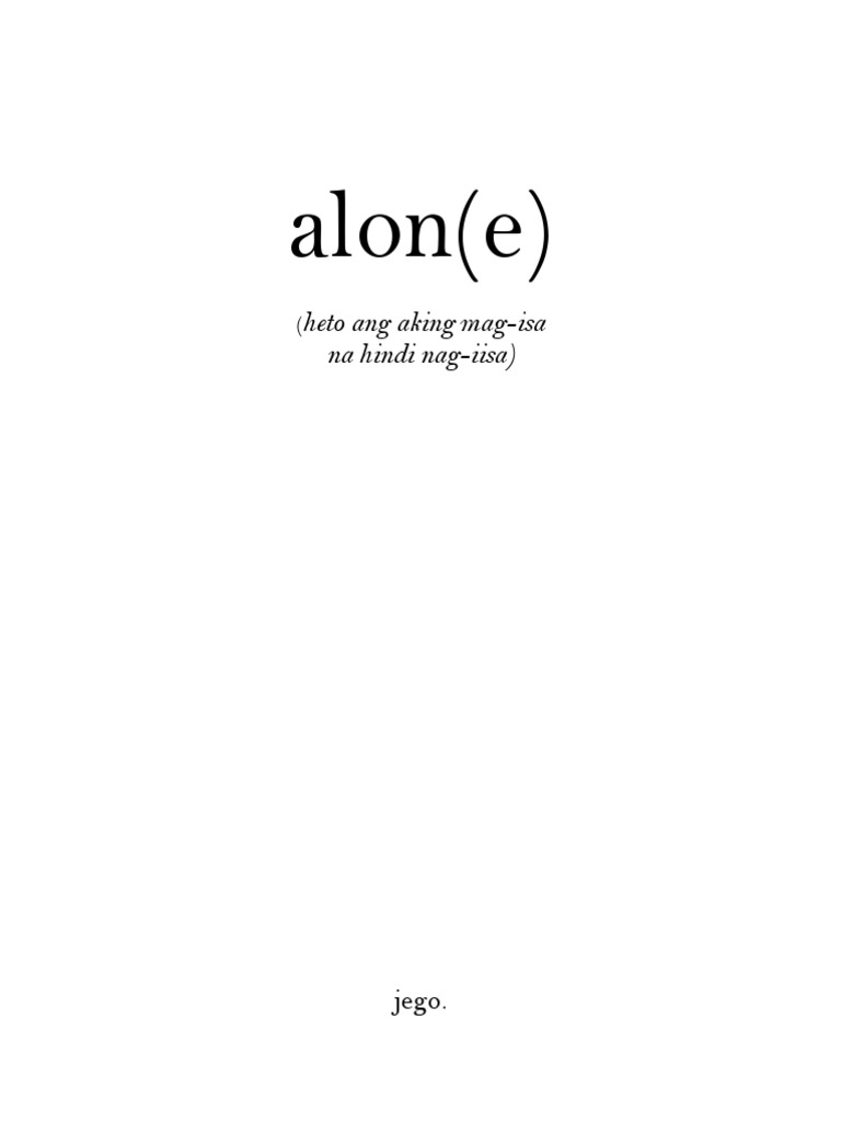 Alon (E) | PDF