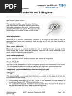 Blepharitis and Lid Hygiene