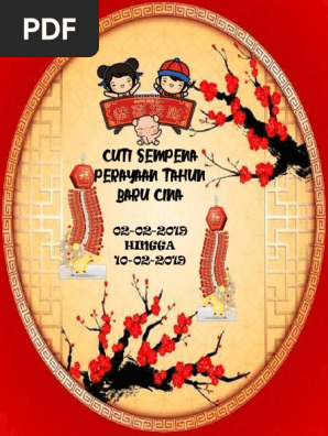 Cuti Tahun Baru Cina 2