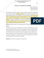 Aprendizajes para La Vida Que Generan Competitividad