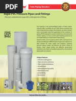 Supreme PVC Pipe and Fittings Catalogue | PDF | Pipe (Fluid Conveyance ...