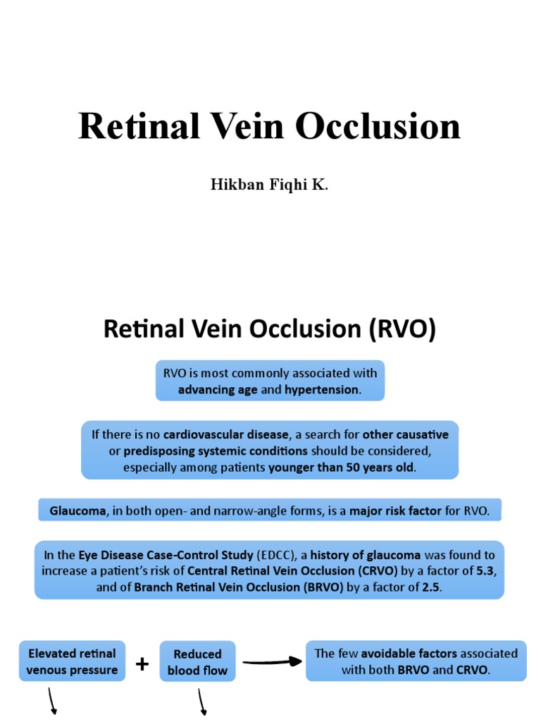 Branch Retinal Vein Occlusion Study
