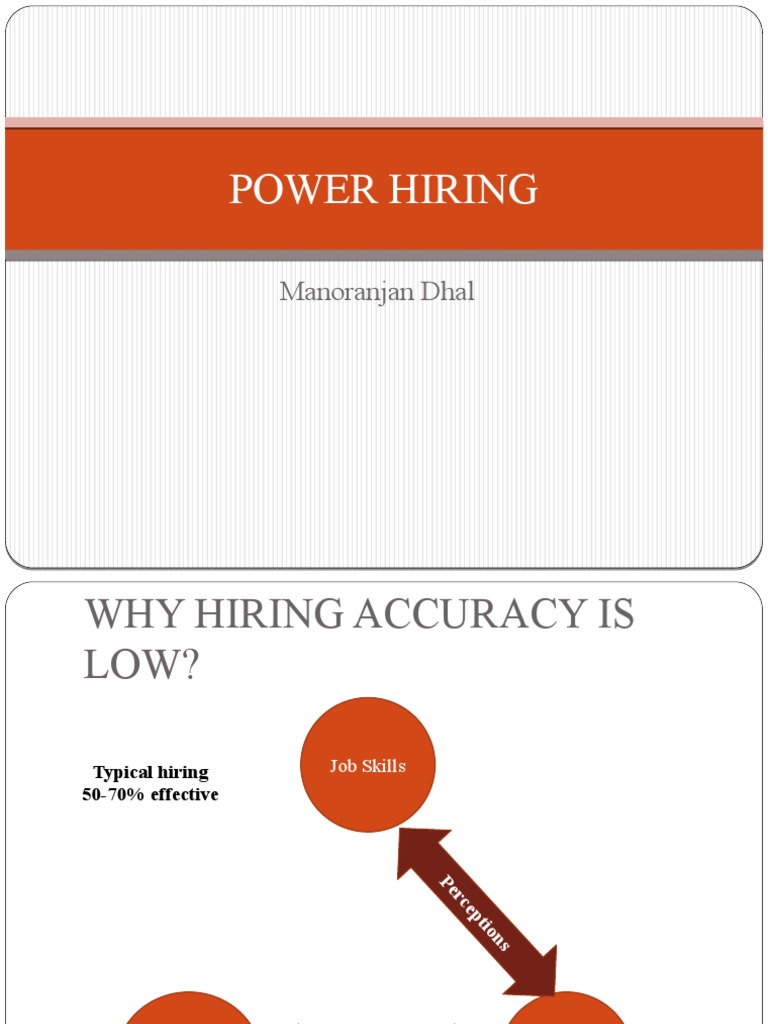 Power Hiring | PDF | Competence (Human Resources) | Marketing